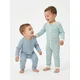 Sinsay - Pamučni pajac 2 pack - bledoplavo