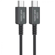 Kabel za prijenos podataka i punjenje (USB Type - C na USB Type - C) - 1.8m - 60W - Crna KP34840