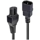 LINDY LINDY tok priključni kabel [1x moški konektor IEC\, C14 - 1x ženski konektor C15] 2.00 m črna, (20414188)