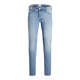 JACK & JONES Kavbojke Glenn moder denim