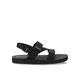 Jack Wolfskin Sandali Urban Entdeckung Belt Sandal 4056711 Črna