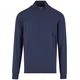 INDICODE JEANS Pletena jopa temno modra
