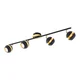 Eglo Nocito spot/4, led, 4x3,3w, 4x240lm, zlatna/crna