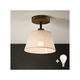Brilagi - LED Plafonski luster ANTHONY 1xE14/60W/230V hrast/orah/bež