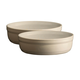 Set skled na Creme Brulée O 12 cm kreme Glina Emile Henry