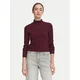 Tommy Jeans Bluza Essential DW0DW19830 Vijolična Slim Fit