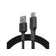 Green Cell GC PowerStream USB-Micro USB kabel, 120 cm, QC 3.0