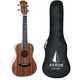 ARROW concert Sapele Plus ukulele MH10 w/bag