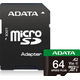 Adata Speed Plus/Micro SD/64GB/UHS-I U3 / Class 10/+ Adaptér