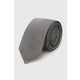 Kravata s dodatkom svile HUGO boja: siva