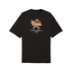PUMA Junior Varsity I Relaxed Basketball Tee Men, Sports, Black, S