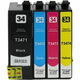 Komplet Epson 34XL / C13T34764010 WorkForce Pro WF-3720, WF-3725 kompatibilne kartuše (4)-črna XL, cyan XL, magenta XL, rumena XL