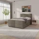 Livetastic BOXSPRING POSTELJA 140 cm  x 200 cm , les, kovina, umetna masa, tekstil bež