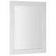 AQUALINE VEGA GALERKY AQUALINE Stensko Ogledalo 70x90cm, Bela Mat, Počasno Zapiranje