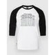 Majice Horsefeathers Rollin Raglan T-Shirt White/ Black XXL