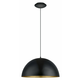 EGLO 94936 | Gaetano_1 Eglo visilice svjetiljka 1x E27 crno, zlatno