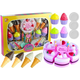 Big Birthday Set Birthday Service Birthday Cake 32 ElementsGO – Kart na akumulator – (B-Stock) crveni