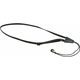 Levys M22 Classical Ukulele Strap, Black