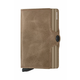 Usnjena denarnica Secrid Twinwallet Vintage Taupe bež barva