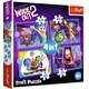 Trefl - Puzzle 4v1 Inside Out 2: Čustva vladajo - 1 - 39 kosov
