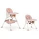 ECO TOYS Hranilica za bebe 2u1, Roze