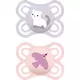 MAM Perfect 0+m, dbl box duda Pink/ Purple 2 kos