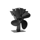 shumee Ventilator za kamin Zephyr, 4 lopatice, termoelektrični, tih, učinkovit, za vsak kamin