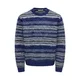 Only & Sons Pulover ONSAIDEN modra/grafit/bela