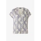 Mexx Ženska bluza sa printom MF006103151W-01, Belo-plava