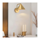 Alora Mood ALM-REMYCK-1WB-GD - Zidno svetilo REMYCK 1xE27/60W/230V u zlatnoj boji
