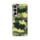 Silikonska maska za Samsung S916B Galaxy S23 Plus Army Print Skin maslina