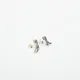 Twojeys Boot Stud Earrings Silver Universal