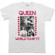 Queen World Tour 77 White L Majica