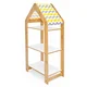 HANAH HOME Višenamenska polica Multipurpose Shelves 3 Natural White Yellow