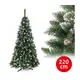 Božićna jelka CRISTAL SILVER 220 cm bor