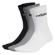 ADIDAS PERFORMANCE Športne nogavice siva/črna/bela