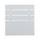 Hanah Home Uzglavlje za krevet Fuga 120, 120x3x100 cm, Belo