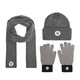 Set kapa, šal in rokavice Roxy WBEO-RX-SW346-004-AW26 Siva