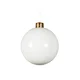 Novogodišnja ukrasna kugla Party Ball na naduvavanje 75 cm, Bela