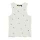 VERO MODA Top VMNAJA zelena/svetlo rdeča/bela
