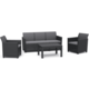 Keter Baštenska garnitura Claire 3 seater, grafit