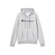 Champion Authentic Athletic Apparel Jopa na zadrgo siva/črna