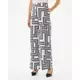 Mexx Ženske pantalone MF007004661W, Široke nogavice, Crno-bele