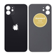 Apple iPhone 12 - Steklo zadnjega ohišja (Black)