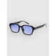 Dot Dash Spectrum Shiny Black Sunglasses blue gradient