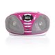 Lenco SCD-300 CD radio, pink