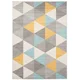 Chemex Preproga Lazur C940M Rumena Siva Turkizna Večbarvna 200x200 cm