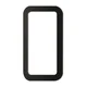 Utopni ročaj 120 x 65 mm samolepilni al. črn mat