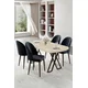 Hanah Home Trpezarijski set, 5 komada, Teget