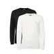 Tommy Jeans Komplet majic z dolgimi rokavi? DM0DM22148 Črna Slim Fit